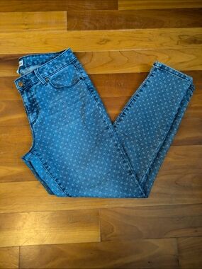 Artisan NY Polkadot Patterned High-Rise Women's Jeans